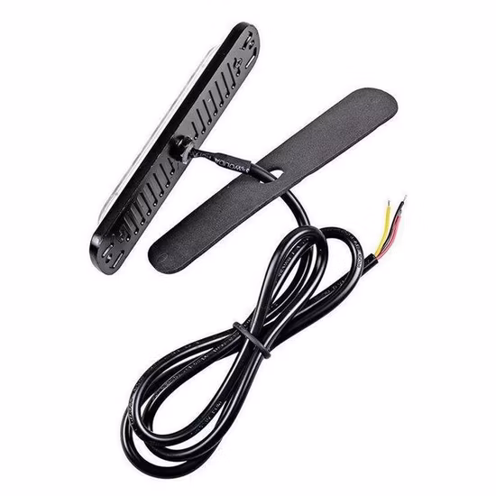 12V 24V Constant 6 LED véhicule remorque camion lampe de dégagement rouge blanc côté dégagement marqueur lumière LED avertissement côté marqueur lumière