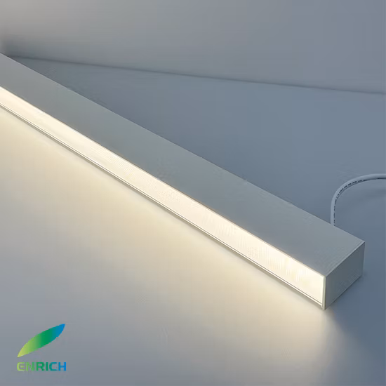 Lumière linéaire combinée à LED 30W40W 120cm avec système optique de réflecteur pour le bureau